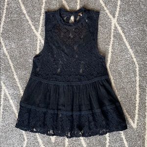 Free People Lace Tank Top